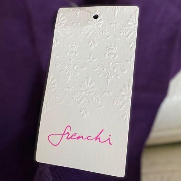 Juniors Frenchi 3/4 Sleeve Tee Purple Cordial - Picture 7 of 7